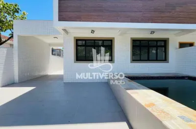 Casa à venda em santos, vila belmiro – 3 suítes, 3 vagas, piscina e churrasqueira