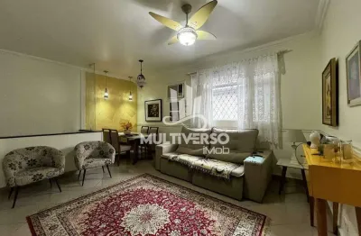 Apartamento com 2 dormitórios (1 suíte) – campo grande, santos – 5 quadras da praia!