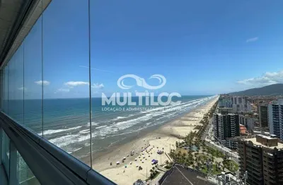 Apartamento 3 suítes | 130 m², vista mar, 2 vagas | caiçara, praia grande