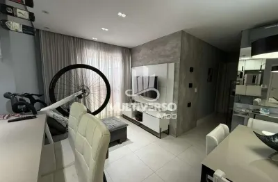 Apartamento à venda, 2 quartos no bairro ponta da praia em santos