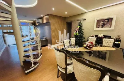 Cobertura à venda, 3 quartos no bairro ponta da praia em santos