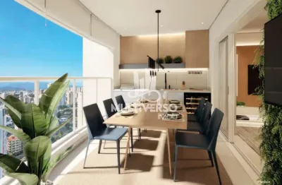 Lançamento à venda em Ponta da Praia, Santos — 113 m², 2 suítes, 2 vagas