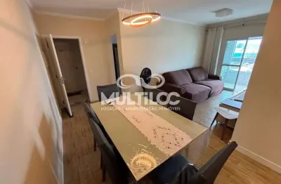 Apartamento 2 Dormitórios Mobiliado com Varanda Gourmet — 72m² em Aviação, Praia Grande