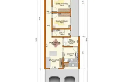 Casa com 3 quartos à venda na Vila Industrial, Bauru 