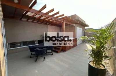 Casa nova mobiliada  condomínio guestier, piratininga - sp