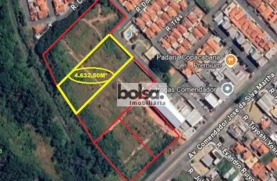 Terreno comercial à venda no Jardim Estoril, Bauru 