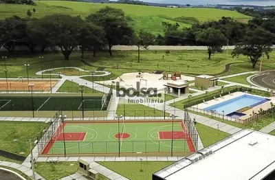 Terreno em condomínio fechado à venda no Residencial Villa de Leon, Piratininga 