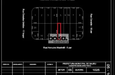 Terreno à venda no Jardim Solange, Bauru 