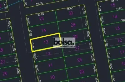 Terreno à venda no Parque Santa Rita, Bauru 