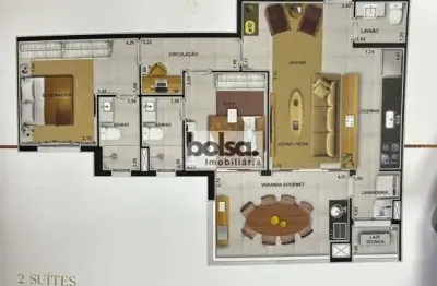 Apartamento com 2 quartos à venda no Jardim Estoril IV, Bauru 