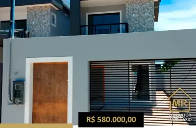 Casa com 3 quartos à venda na Avenida Desembargador Antônio José Miguel Feu Rosa, Portal de Jacaraípe, Serra