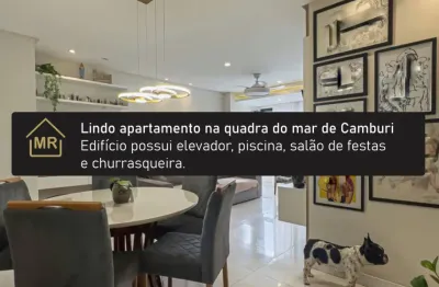 Lindo apartamento na quadra do mar de jardim camburi