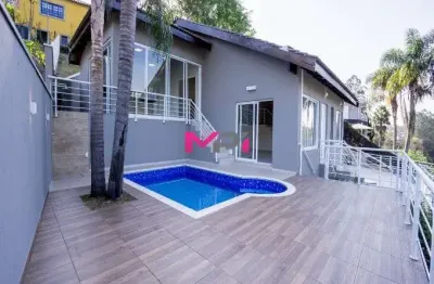 Casa sobrado a venda no condomínio serra dos cristais - cajamar/sp. 270 metros / 03 suítes.