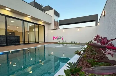 Casa terrea com 3 suites e piscina no condomínio campo de medeiros jundiaí