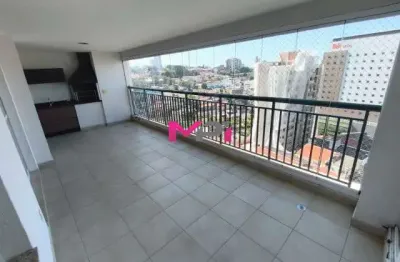 Aluguel de Apartamento de Luxo no Jardim Bela Vista em Cosmópolis-SP: 3 Quartos, 3 Suítes, 3 Salas, 5 Banheiros - 155m².