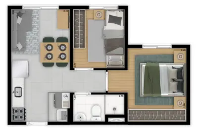 Apartamento com 2 quartos à venda na Rua Zike Tuma, 1037, Interlagos, São Paulo