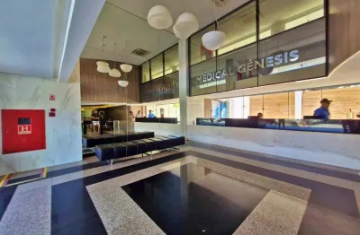 Sala nascente com 38m²,  móveis fixos , 1 vaga, medical genesis