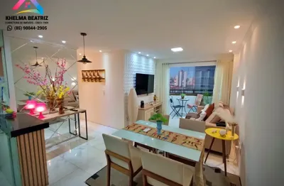 Vendo apartamento nascente, projetado e decorado, 3 quartos, lazer com piscina, bairro de fátima