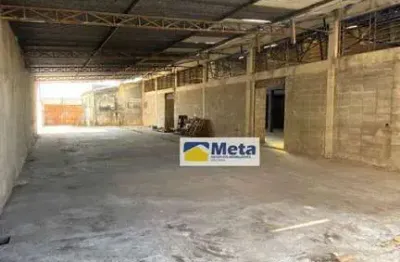 Galpão para alugar, 660 m² por r$ 10.000,00/mês - estiva - taubaté/sp