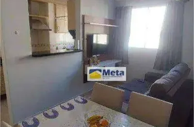 Apartamento com 2 dormitórios à venda, 49 m² por r$ 196.000,00 - chácara do visconde - taubaté/sp
