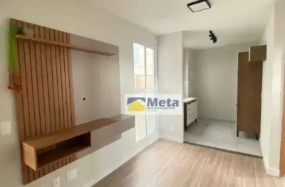Apartamento com 2 dormitórios à venda, 45 m² por r$ 190.000,00 - piracangaguá (chácara flórida) - taubaté/sp
