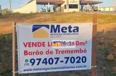 Terrenos à venda, 250 m² por r$ 250.000 - condominio residencial barão de tremembé - tremembé/sp