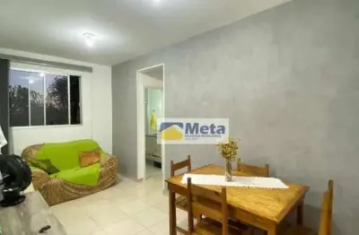 Apartamento com 2 dormitórios à venda, 50 m² por r$ 205.000,00 - chácara do visconde - taubaté/sp