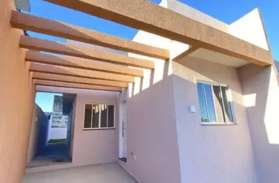 Casa para venda em são josé dos pinhais, del rey, 3 dormitórios, 1 banheiro, 2 vagas
