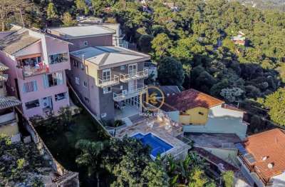 Casa com 5 dormitórios à venda, 510 m² por r$ 1.800.000,00 - nova paulista - jandira/sp