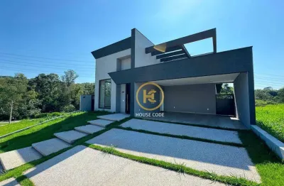 Casa à venda, 301 m² por r$ 2.500.000,00 - reserva santa maria nature - jandira/sp