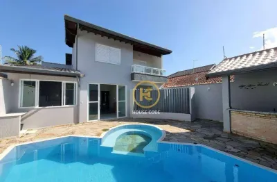 Casa à venda, 165 m² por r$ 740.000,00 - parque balneario oasis - peruíbe/sp