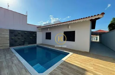Casa com 3 dormitórios à venda, 161 m² por r$ 780.000,00 - cidade nova peruibe - peruíbe/sp