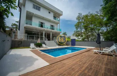 Casa com 4 quartos(3 suítes) à venda, 410 m² por r$ 2.050.000 - condomínio reserva vale verde - cotia - sp