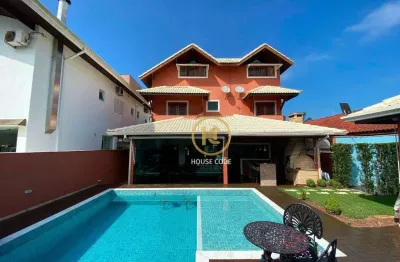 Casa com 5 dormitórios à venda, 400 m² por r$ 2.000.000,00 - bougainvillee iii - peruíbe/sp