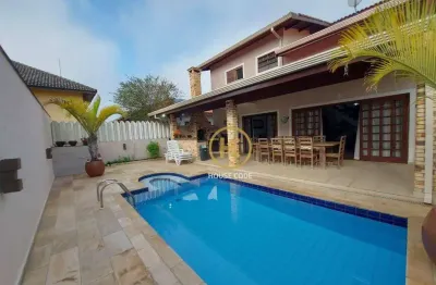 Casa com 4 dormitórios à venda, 230 m² por r$ 1.300.000,00 - bougainvillee iii - peruíbe/sp