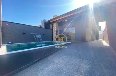 Casa à venda, 85 m² por r$ 419.000,00 - flora rica ii - peruíbe/sp