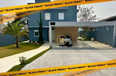 Casa com 4 dormitórios à venda, 290 m² por r$ 2.200.000,00 - reserva santa maria - jandira/sp