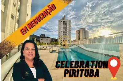Celebration pirituba 2 quartos à venda, 60 m² por r$ 480.000 - pirituba - são paulo/sp
