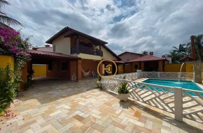 Casa à venda, 200 m² por r$ 980.000,00 - parque balneário oásis - peruíbe/sp
