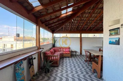 Cobertura com 3 quartos à venda, 105 m² por r$ 430.000 - granja viana – terrazzo vianna - cotia/sp