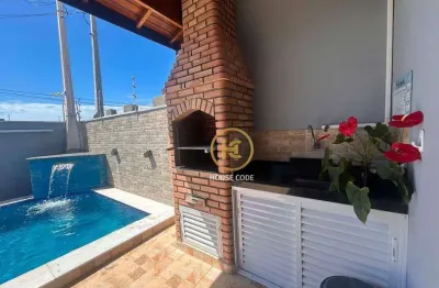 Casa à venda, 79 m² por r$ 395.000,00 - flora rica ii - peruíbe/sp