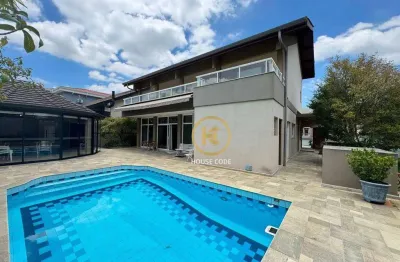 Casa à venda, 430 m² por r$ 4.800.000,00 - alphaville residencial 3 - santana de parnaíba/sp