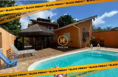 Casa com 9 dormitórios à venda, 440 m² por r$ 1.150.000,00 - guarau - peruíbe/sp