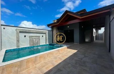 Casa com 2 dormitórios à venda, 82 m² por r$ 429.000,00 - flora rica ii - peruíbe/sp