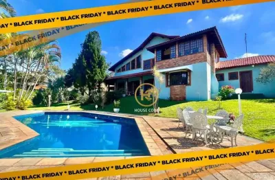 Casa com 5 quartos à venda, 480 m² por r$ 2.100.000 - nova higienópolis - jandira/sp