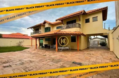 Casa com 6 dormitórios, 436 m² - venda por r$ 1.620.000,00 ou aluguel por r$ 10.000,00/mês - balneário stella maris - peruíbe/sp