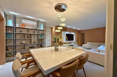 Apartamento alto padrão com 3 suítes e 3 vagas no jardim – santo andré