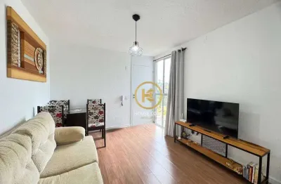 Apartamento com 02 dormitórios à venda, 48 m² por r$ 220.000 - centro (cotia) - cotia/sp