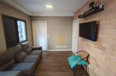 Apartamento com 1 quarto (suíte) para alugar, 64 m²  em  alphaville - barueri/sp