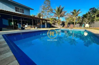 Casa à venda, 264 m² por r$ 1.100.000,00 - est são marcos - peruíbe/sp